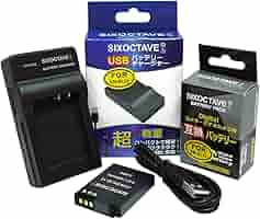 Amazon | str EN-EL12 ニコン 互換 バッテリー &USB充電器